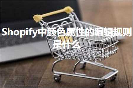 璺ㄥ鐢靛晢鐭ヨ瘑:Shopify涓鑹插睘鎬х殑缂栬緫瑙勫垯鏄粈涔? width=