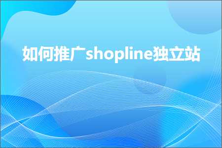 璺ㄥ鐢靛晢鐭ヨ瘑:濡備綍鎺ㄥ箍shopline鐙珛绔? width=